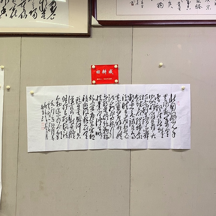 书法田耕成书法作品欣赏