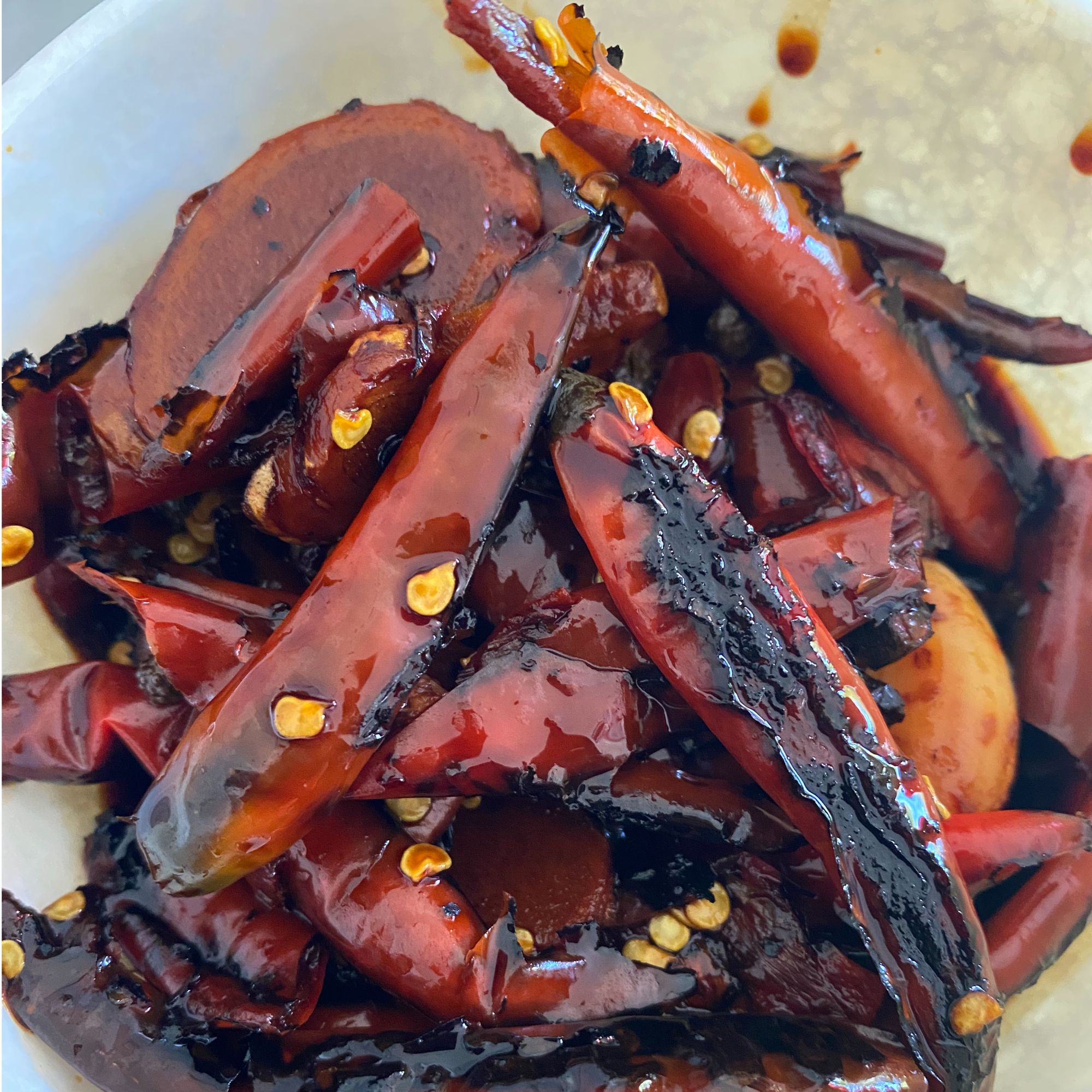 酱油泡火烧小米辣