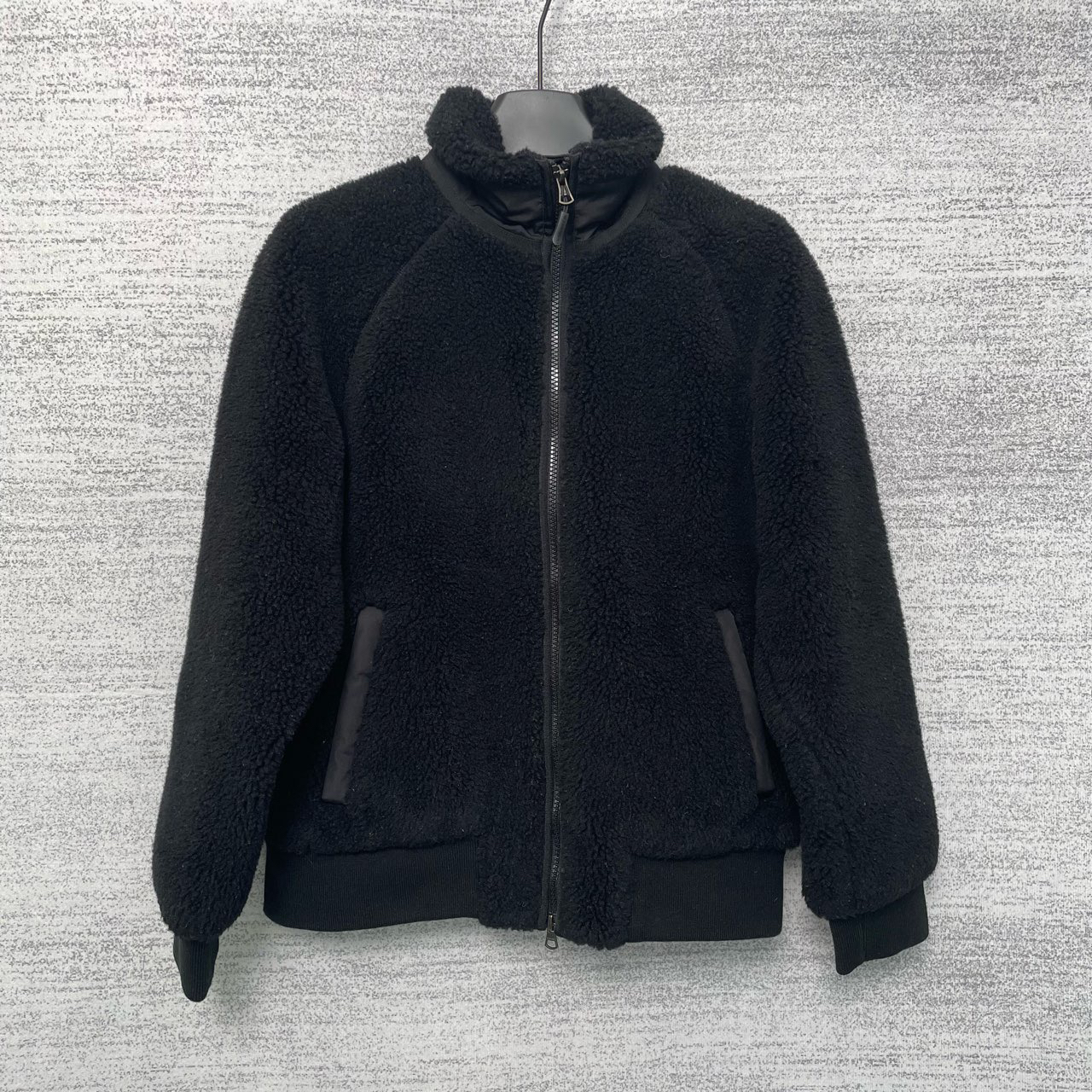 99新 BURBERRY/博柏利 背后徽标图案 绒头 提花泰迪外套/尺码UK2