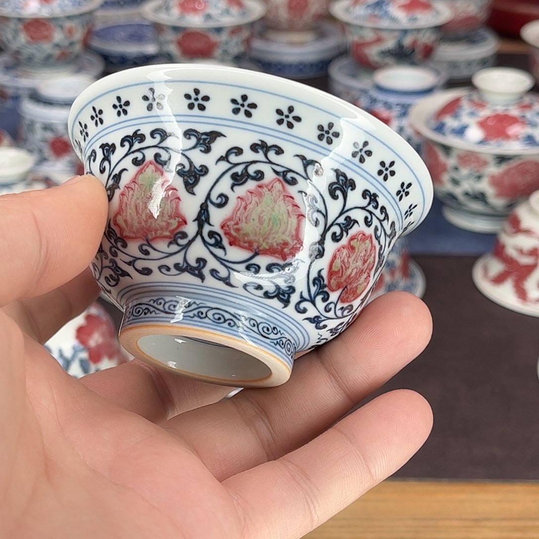 -景德镇陶瓷青花釉里红