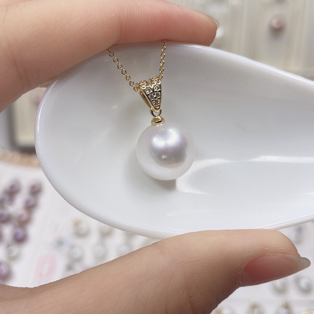 合金吊坠(赠链)淡水珍珠