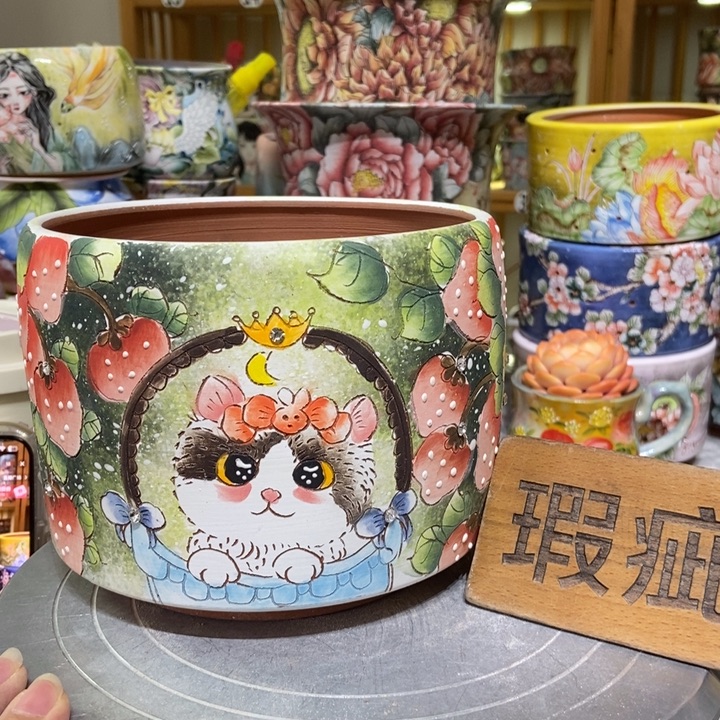景德镇艺术手绘作品