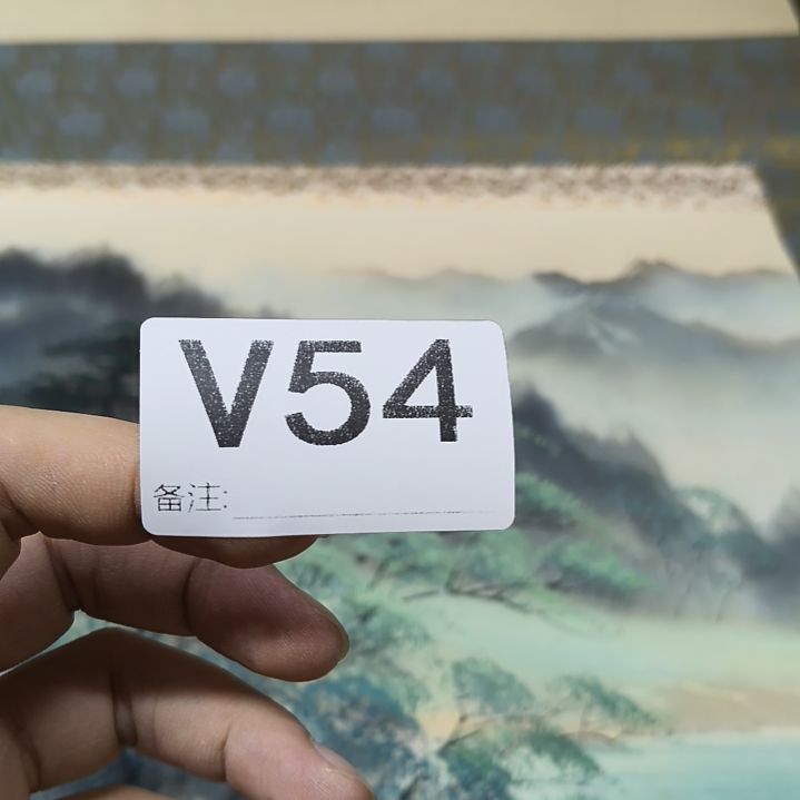 可***《水彩回流精品字画画画