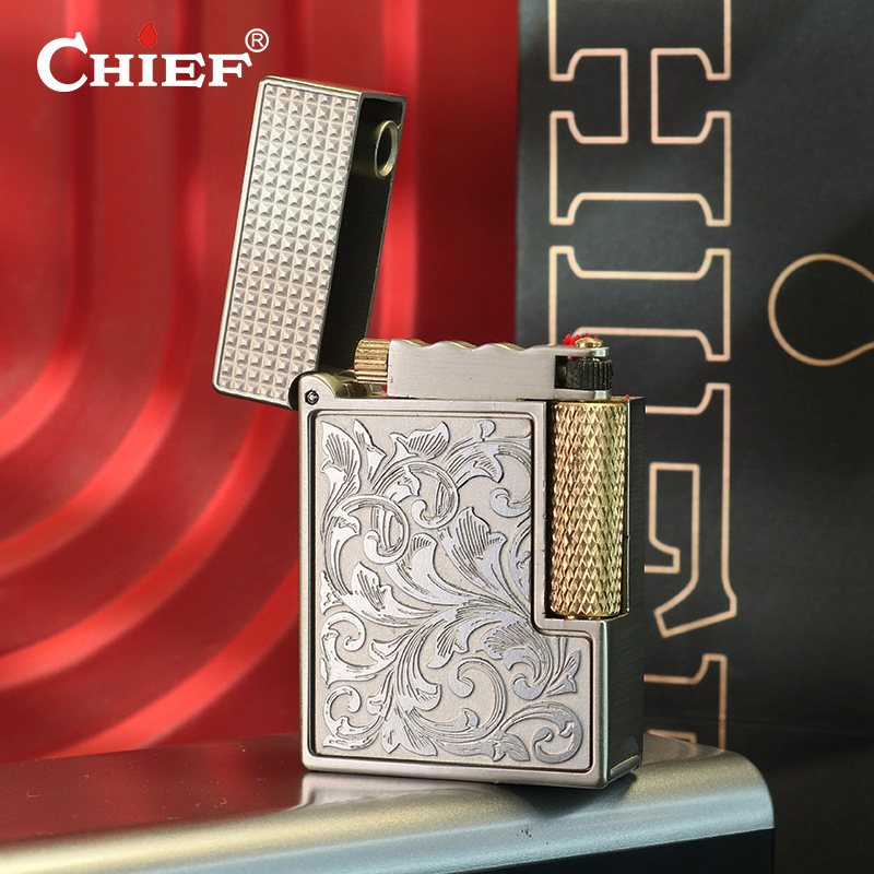 CHIEF/首领首领328侧滑打火机 男士礼物礼品