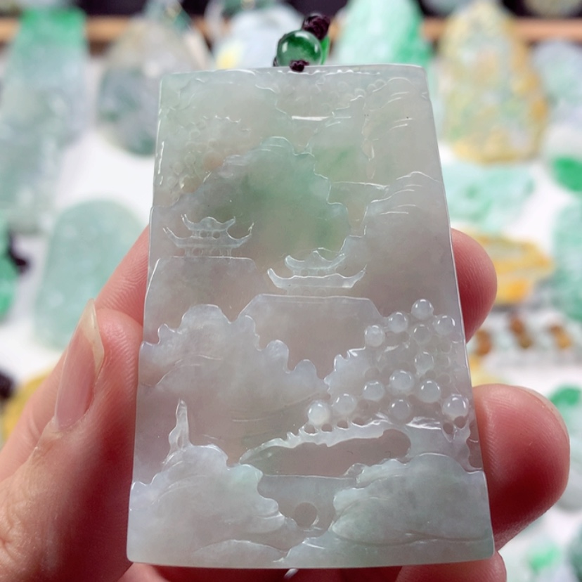 【闪购商品】翡翠吊坠(不含链)未镶嵌