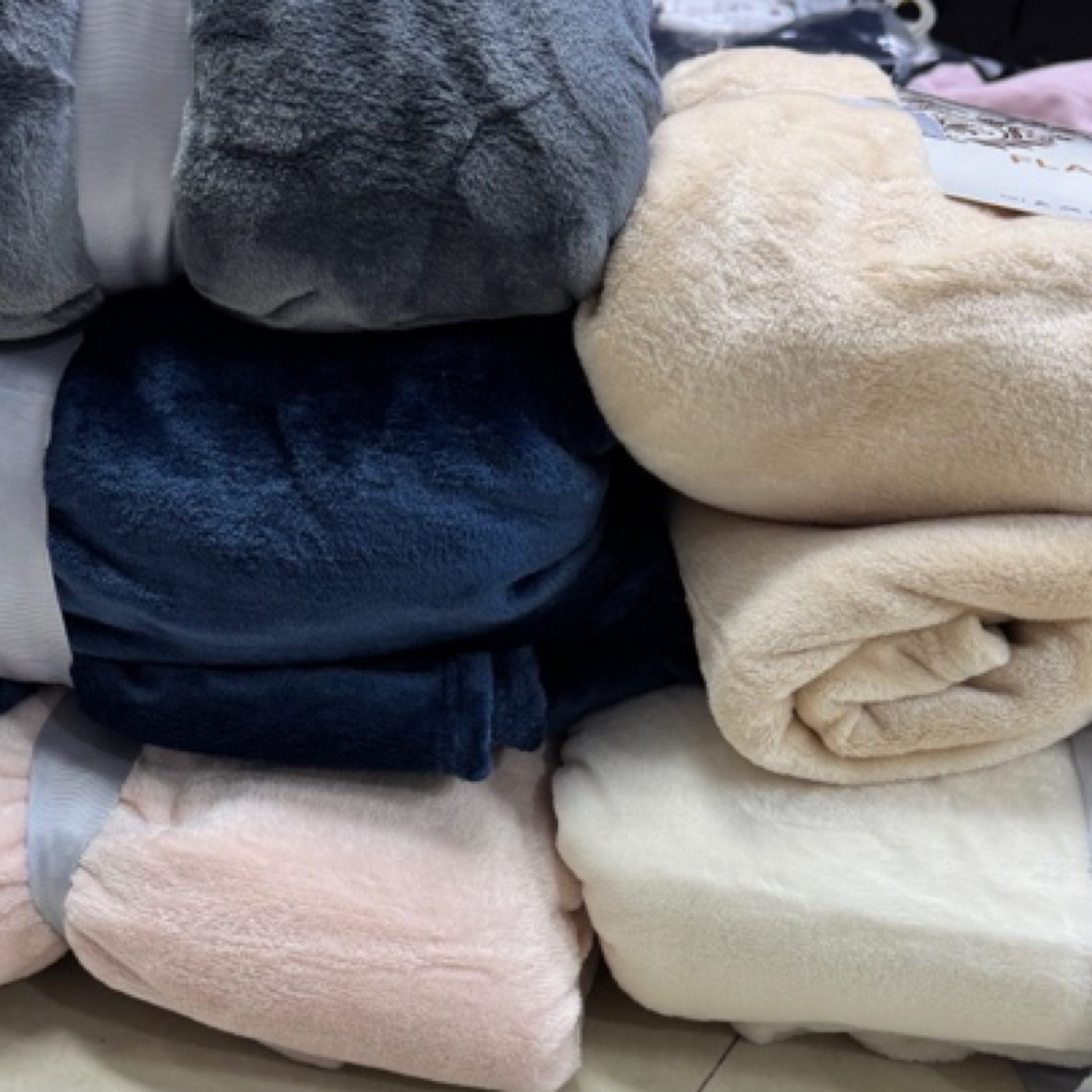 素素家《加厚双面绒法兰绒毛毯》纯色保暖学生宿舍适用