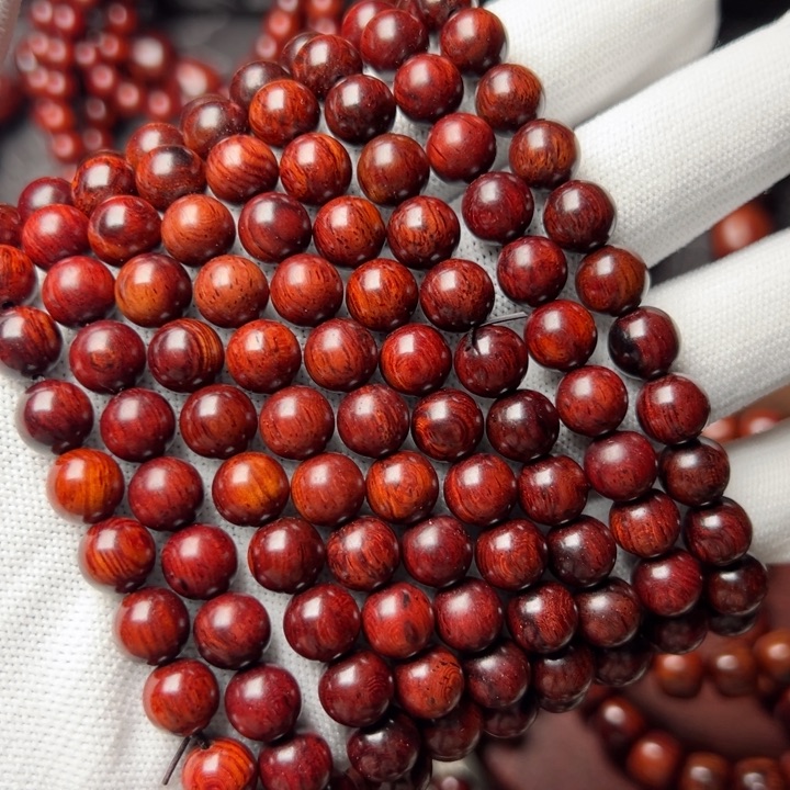 木海南红降0.8圆珠满油满油单圈体验