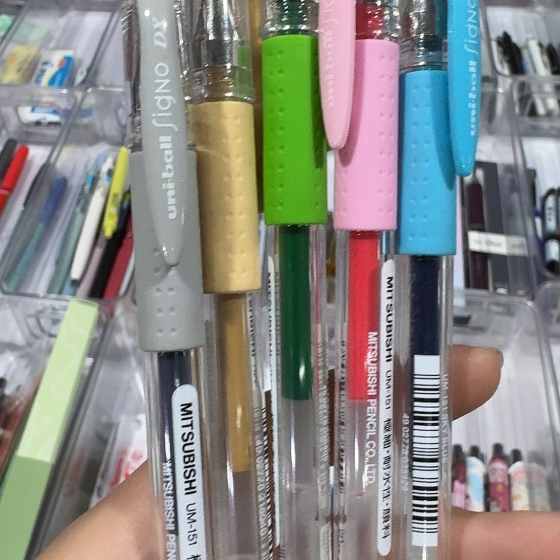 便携式三菱中性笔五只