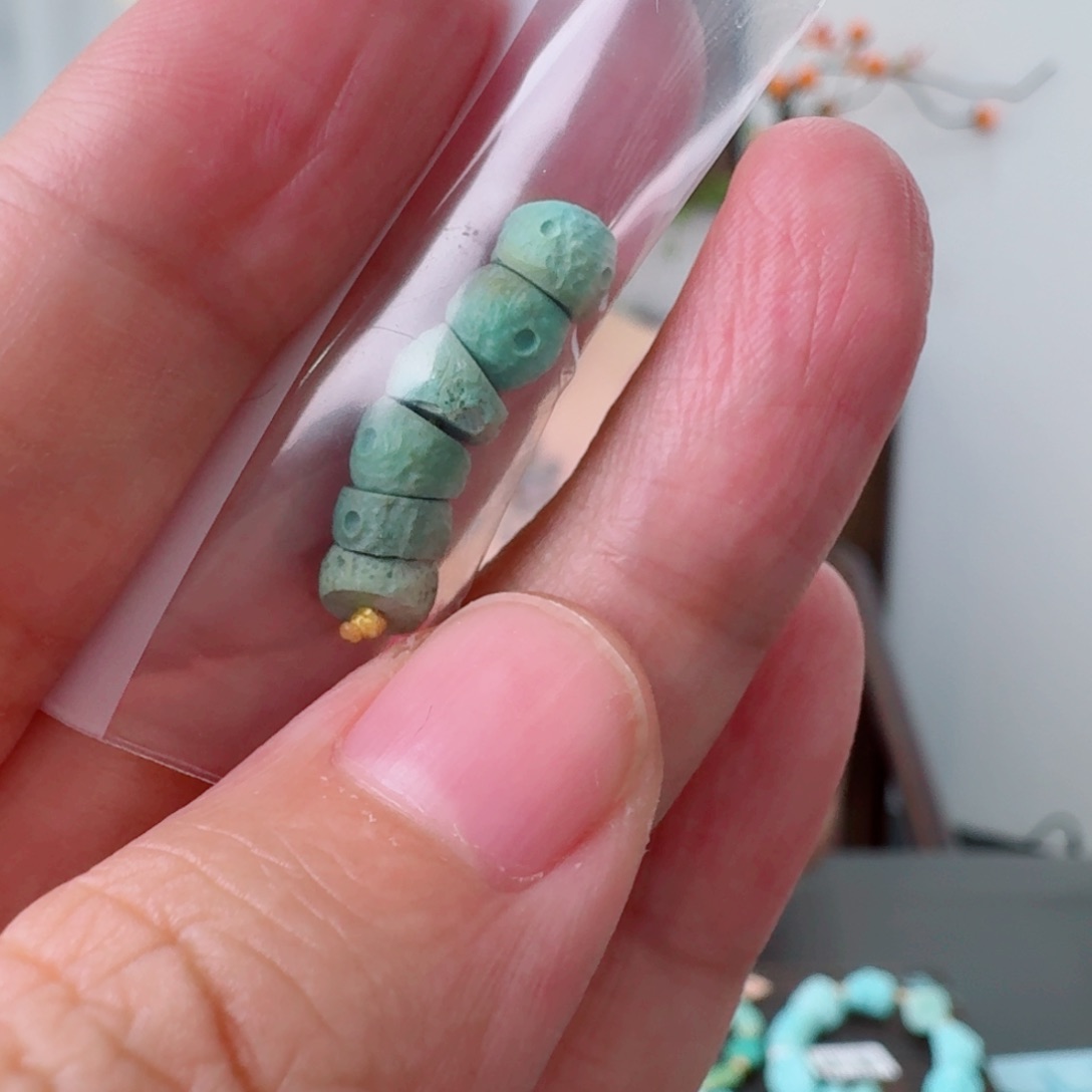 未镶嵌绿松石珠宝奇石