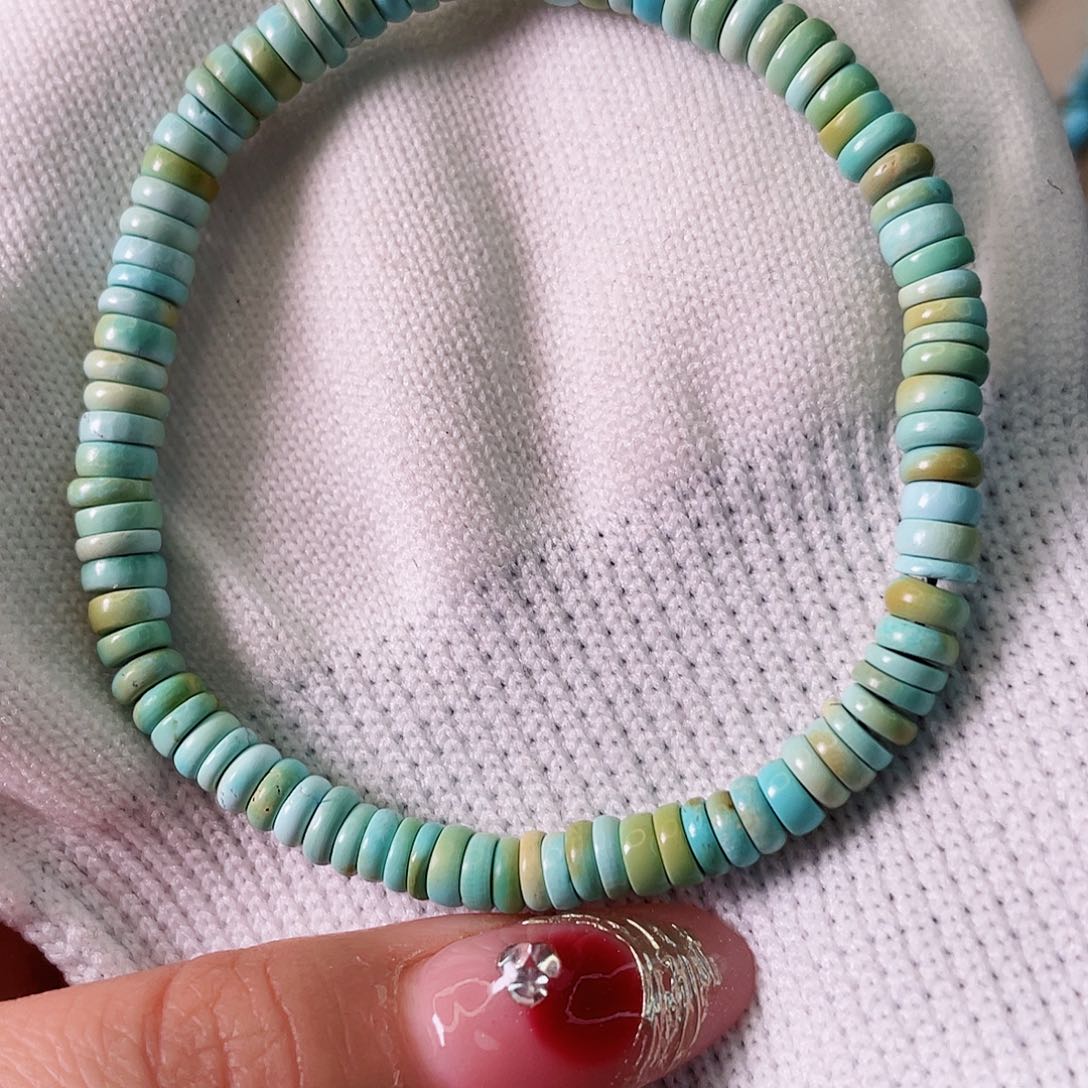 绿松石珠宝半成品未镶嵌