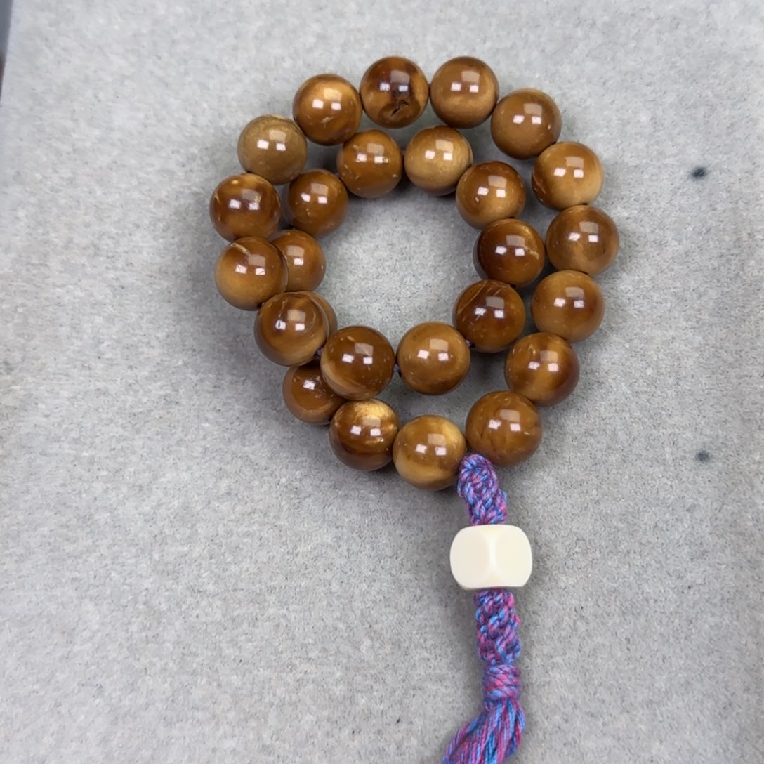 库克吊坠10mm圆珠加六方猛犸手持