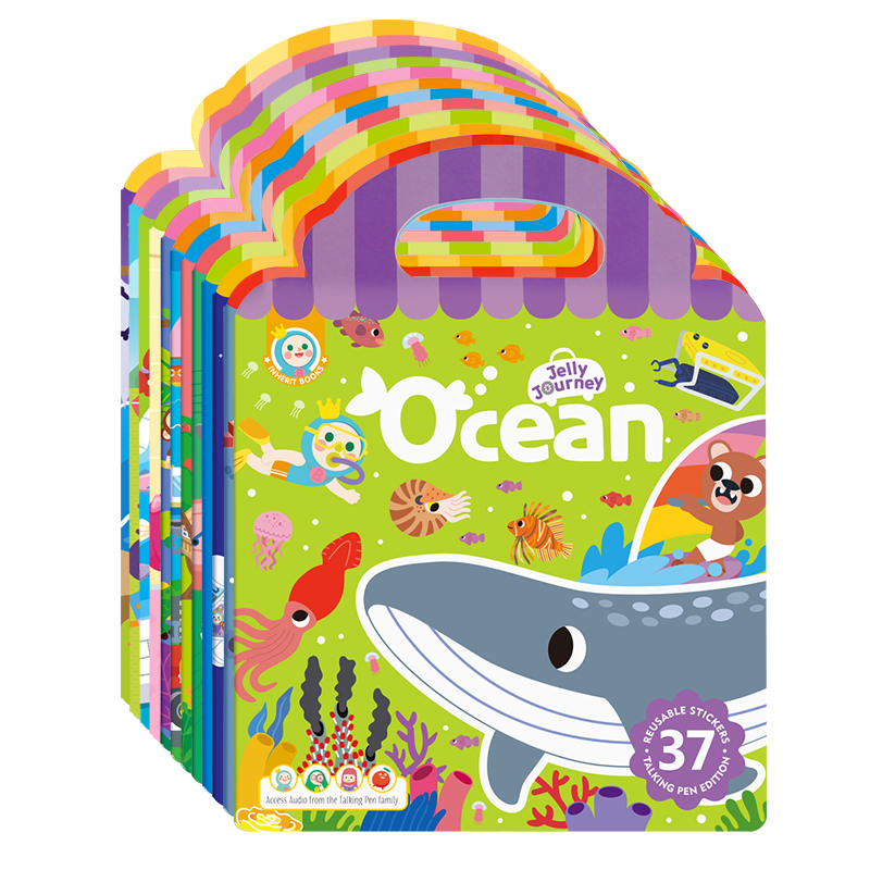 First Sticker Book  果冻贴纸书 12本