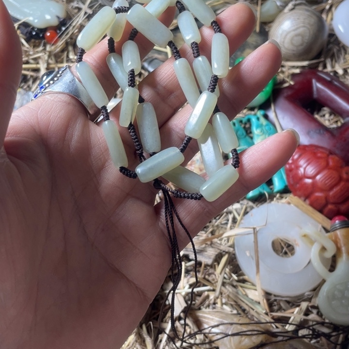 和田玉未镶嵌吊坠(不含链)