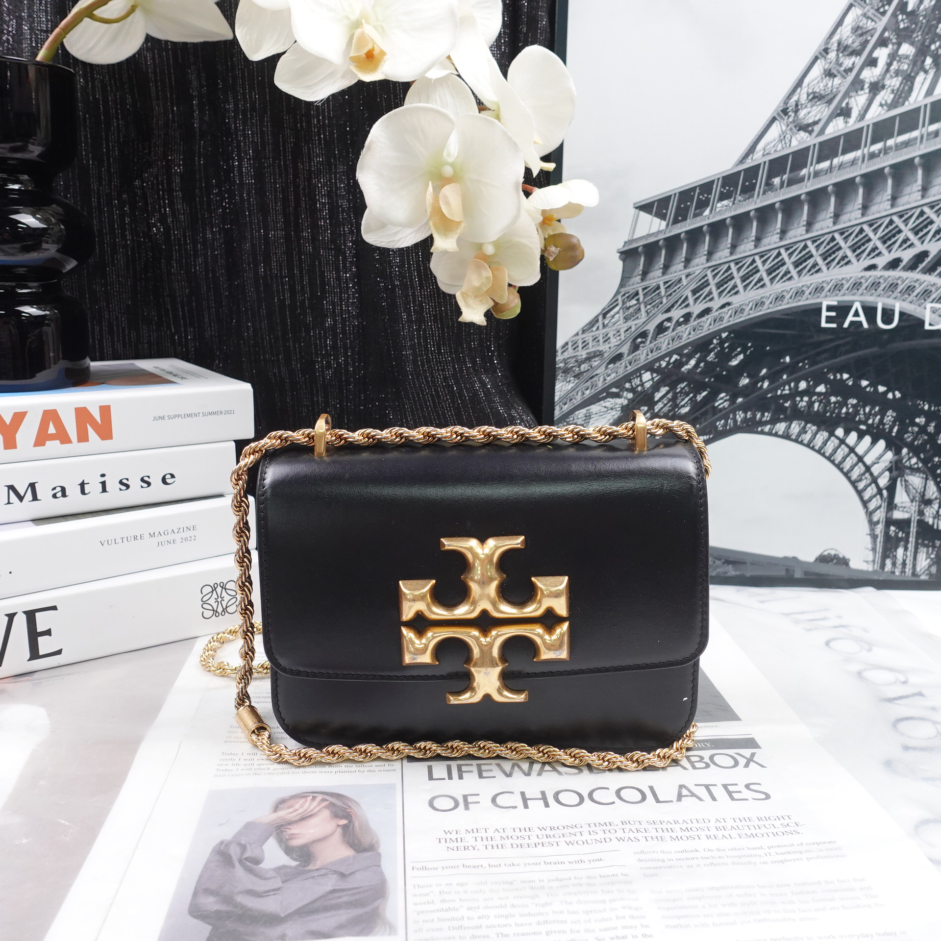 95新 TORY BURCH/汤丽柏琦 单肩包/T0000 T20225535