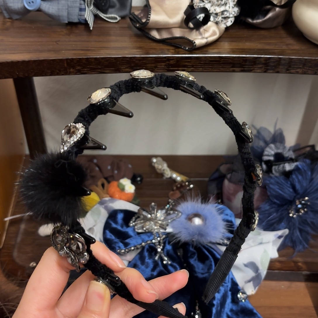 皮质铁合金发箍箍