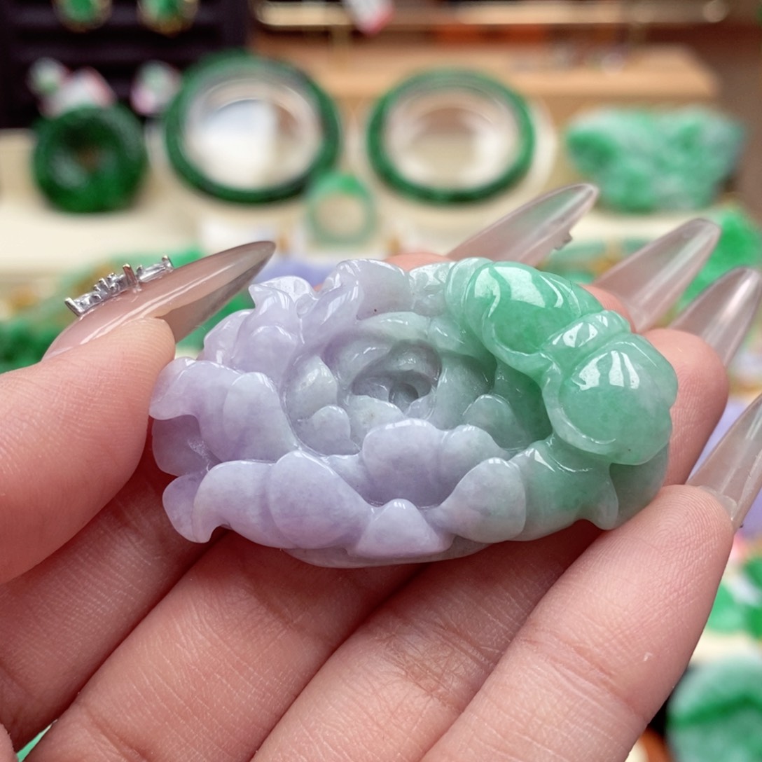 颈饰未镶嵌翡翠翡翠吊坠