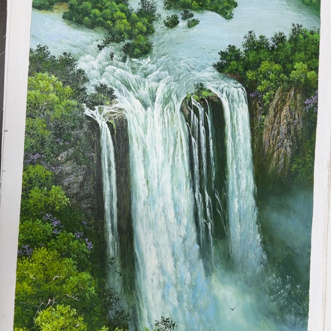 油画加油加油努力加油加油