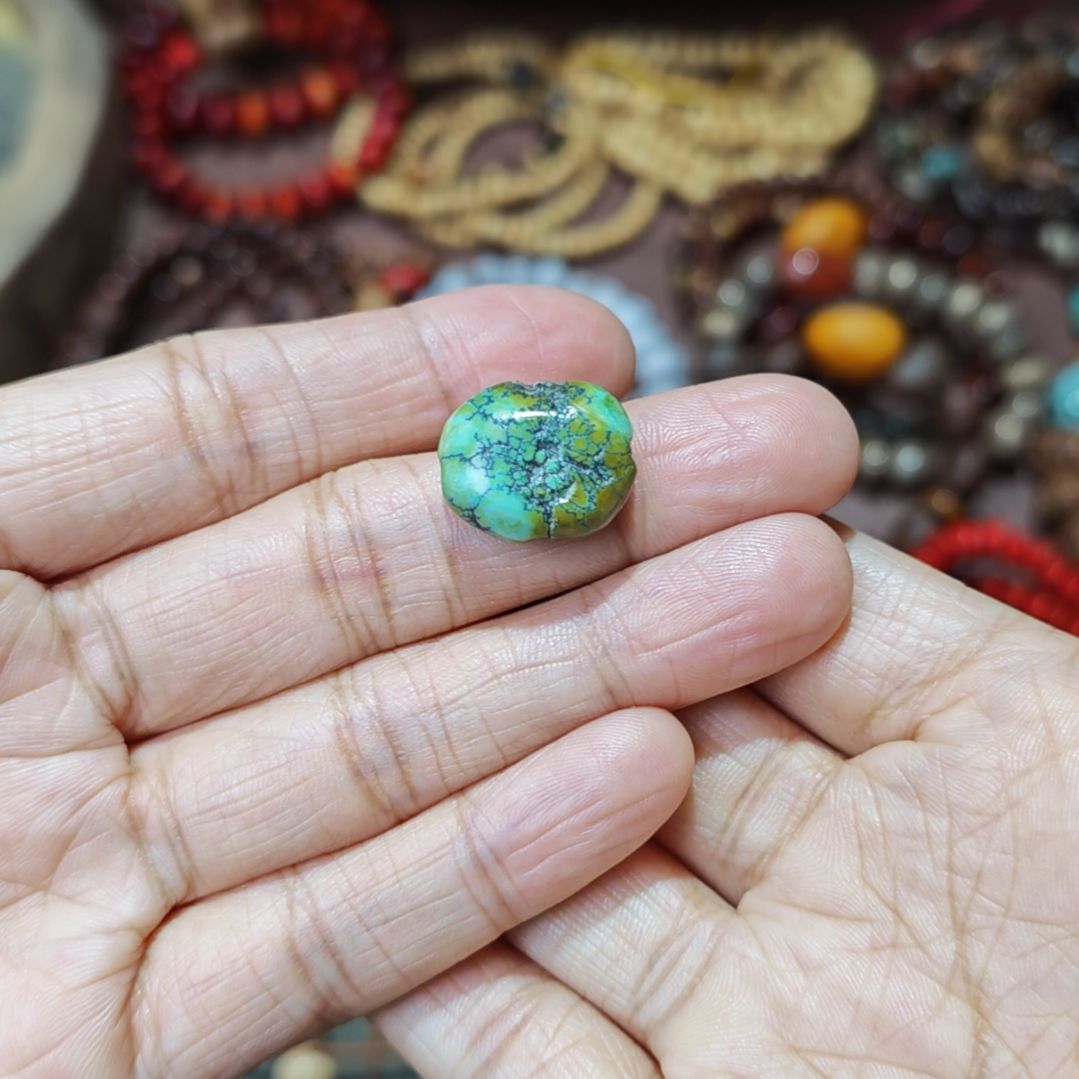 木***军紫金鼠吊坠菩提绿豆