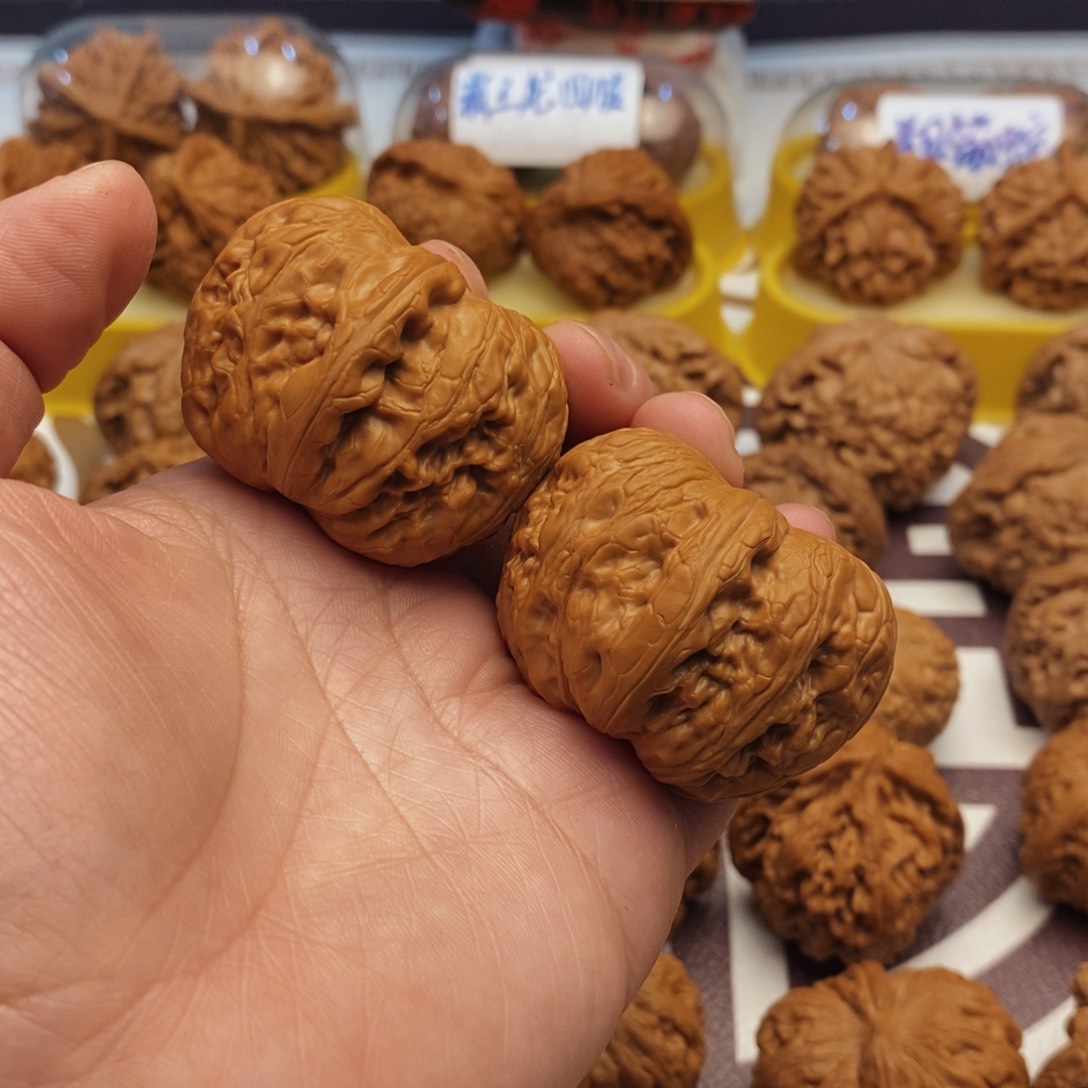 文玩核桃吊坠溟*元宝45尺