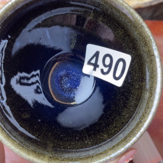 茶盏沐雨茶器柴烧主人杯