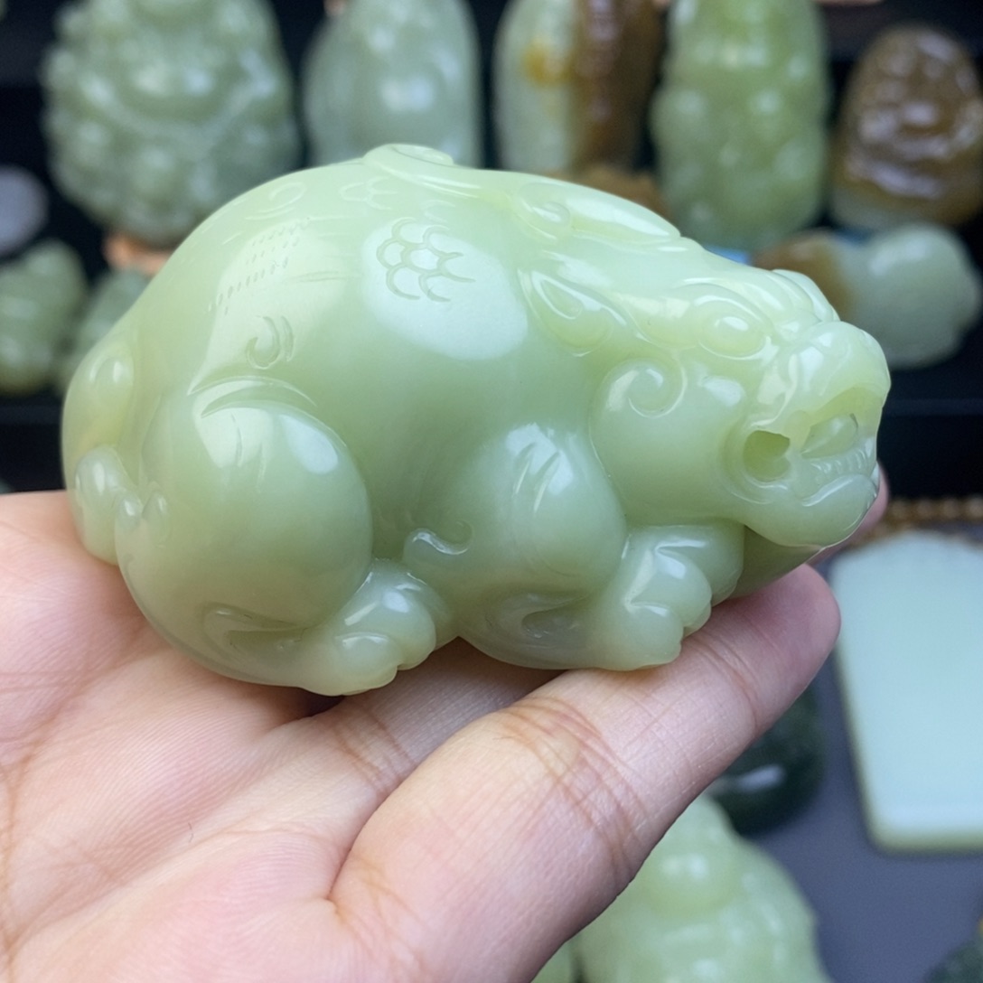 和田玉把件未镶嵌