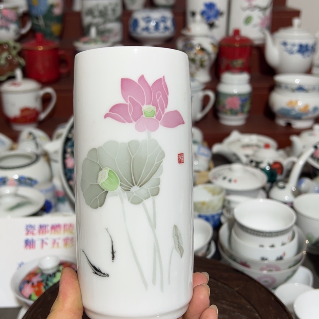 醴陵高温瓷器手绘
