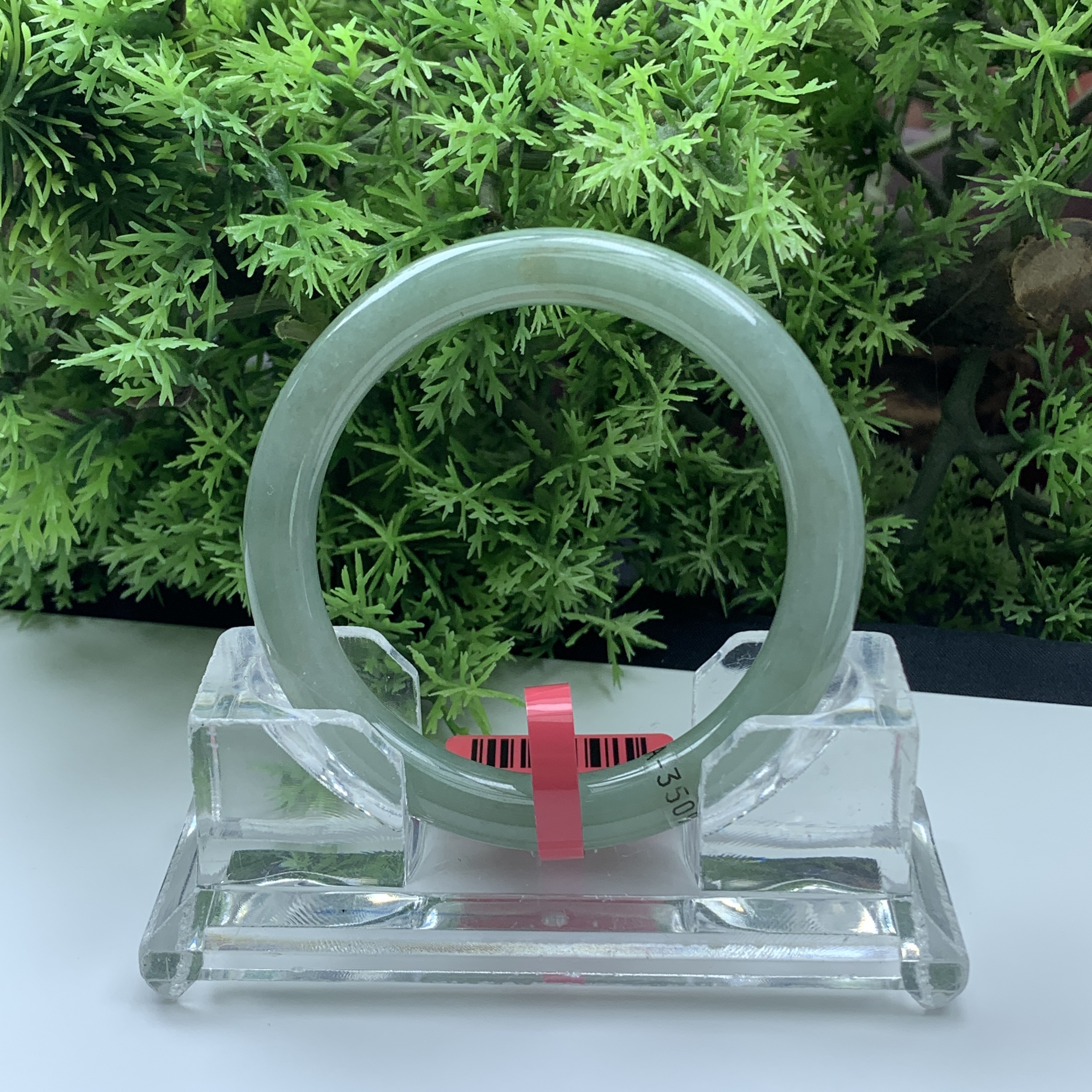 【刘思懿】天然缅甸A货翡翠手镯-M-3