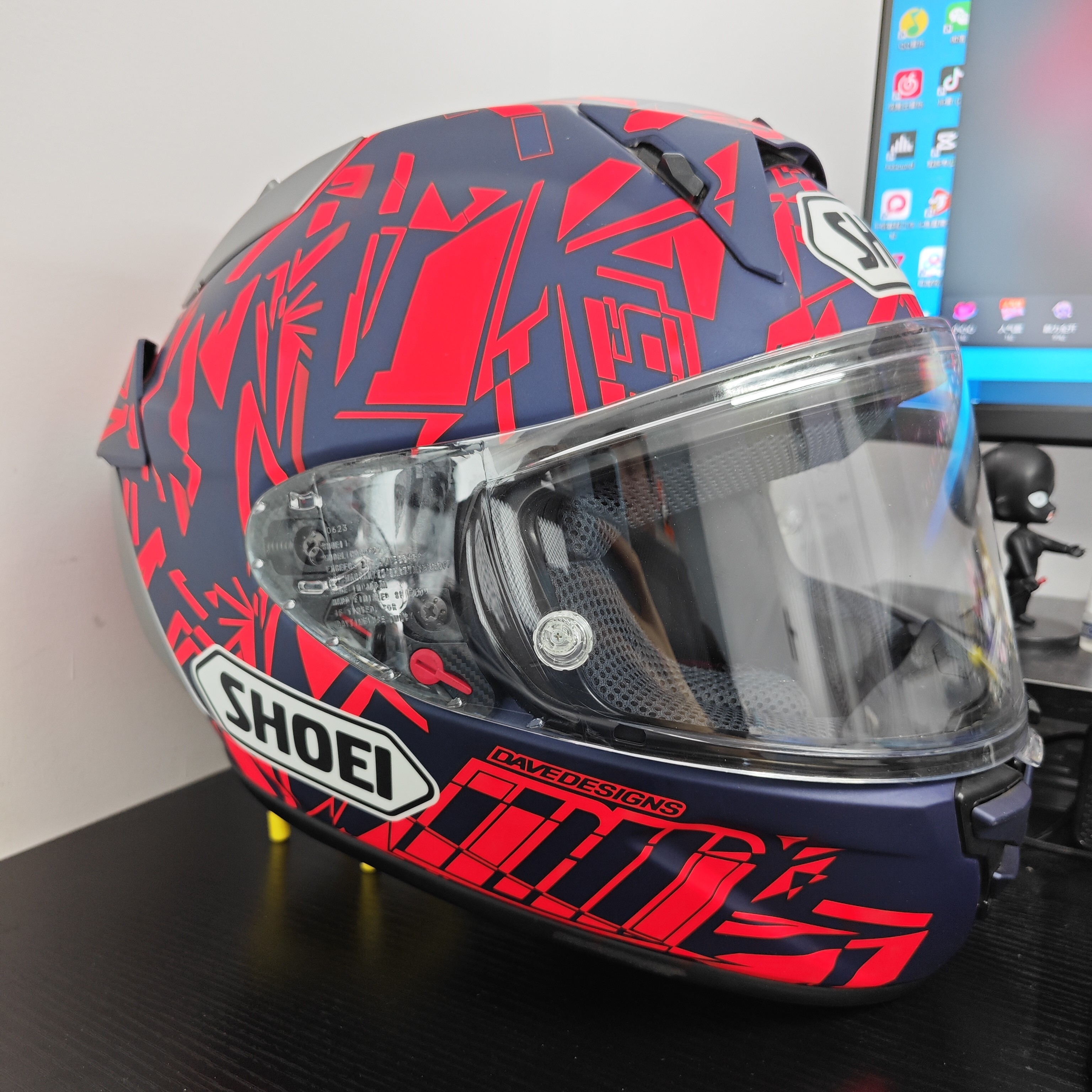 SHOEI X15 迷宫蚂蚁 S码 23出厂全盔头盔