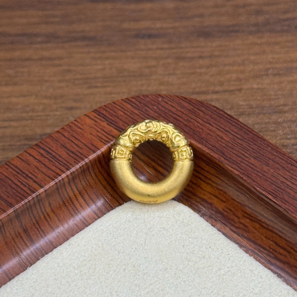 足金999加厚小祥云平安扣DP1268-0970