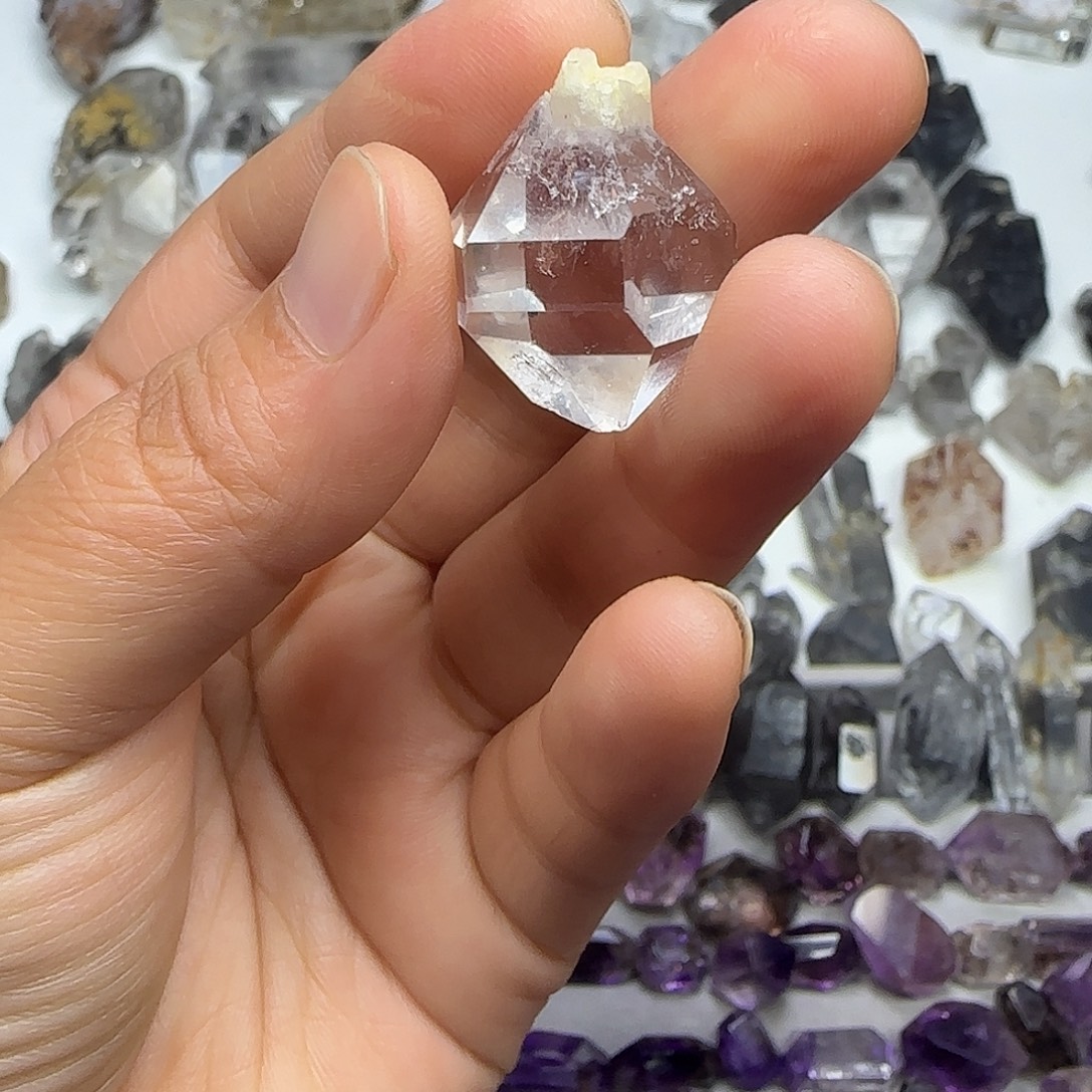 未镶嵌珠宝半成品水晶水胆