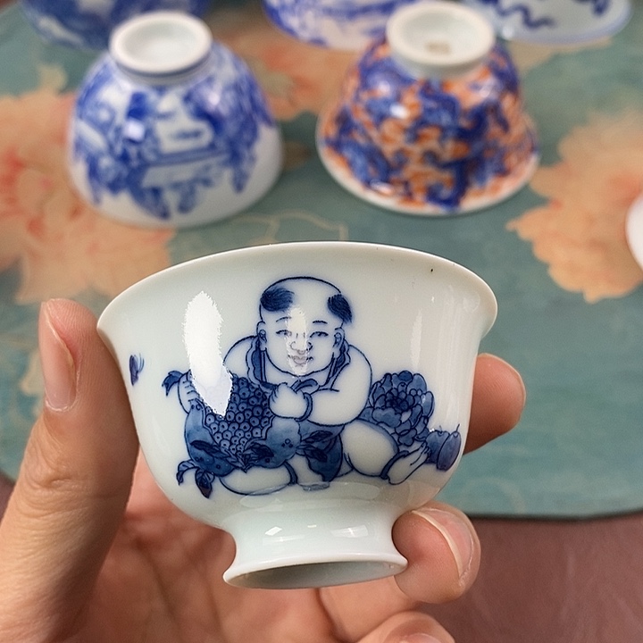 杯现代景德镇全手工全手绘茶具1688888