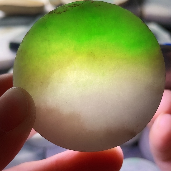 翡翠颈饰未镶嵌毛料24