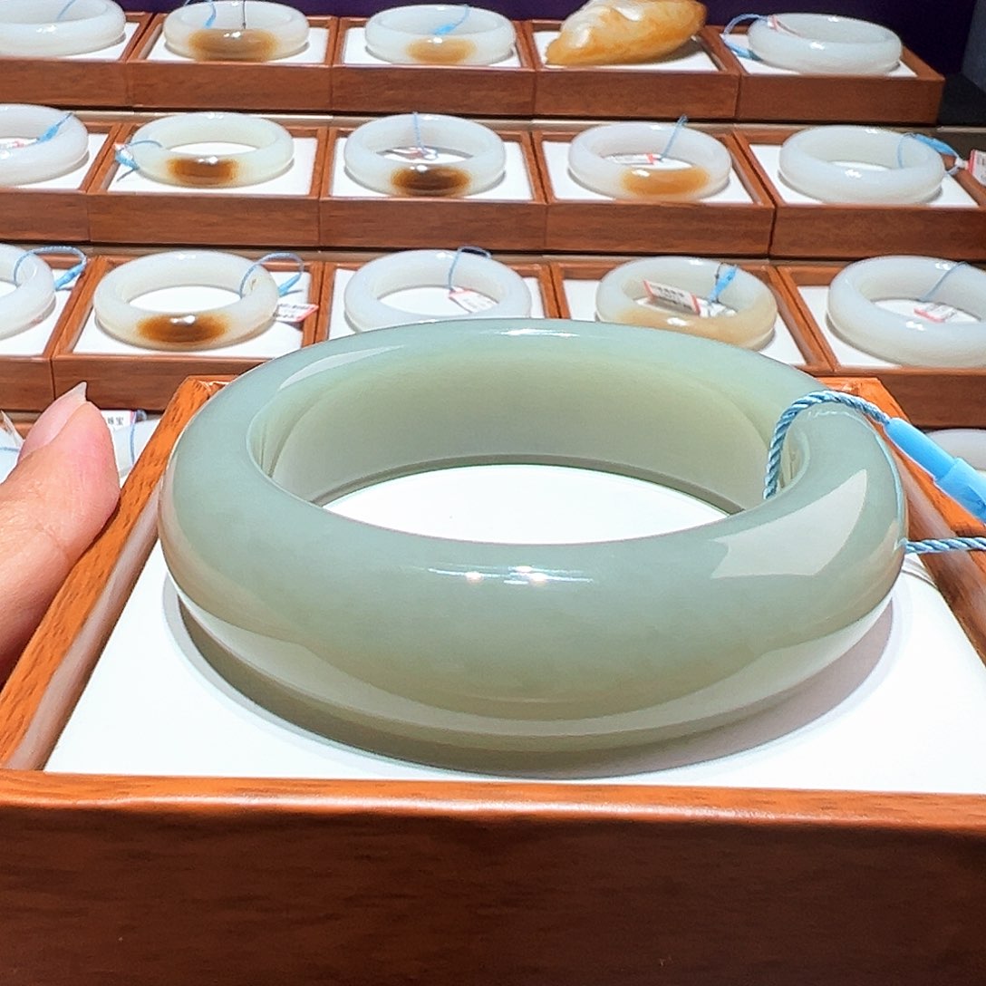 和田玉手镯57/58未镶嵌