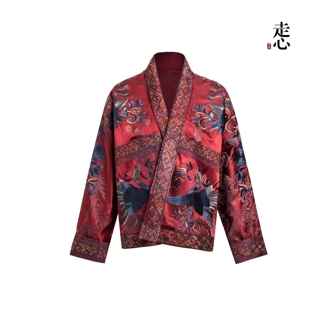 【走心非遗】凤穿牡丹外披24ZWT5065