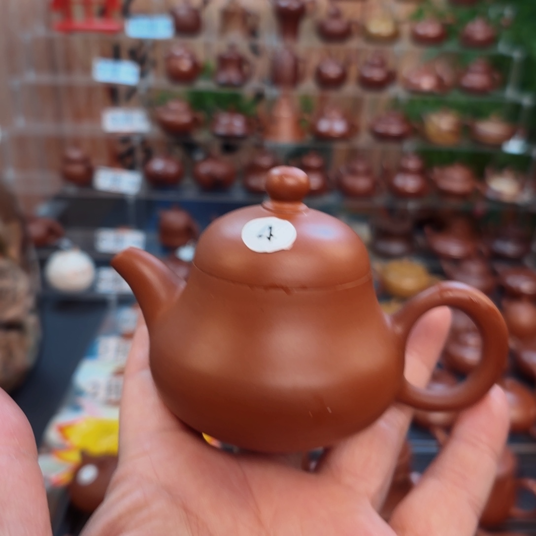 朱泥茶壶朱泥茶壶微瑕90