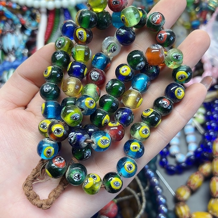 琉璃颈饰琉璃琉璃眼睛10元1条