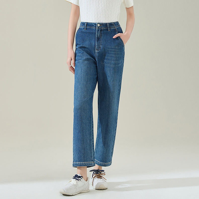 《力力淘专享》MOFAN摩凡春新款牛仔蓝牛仔裤MBN47