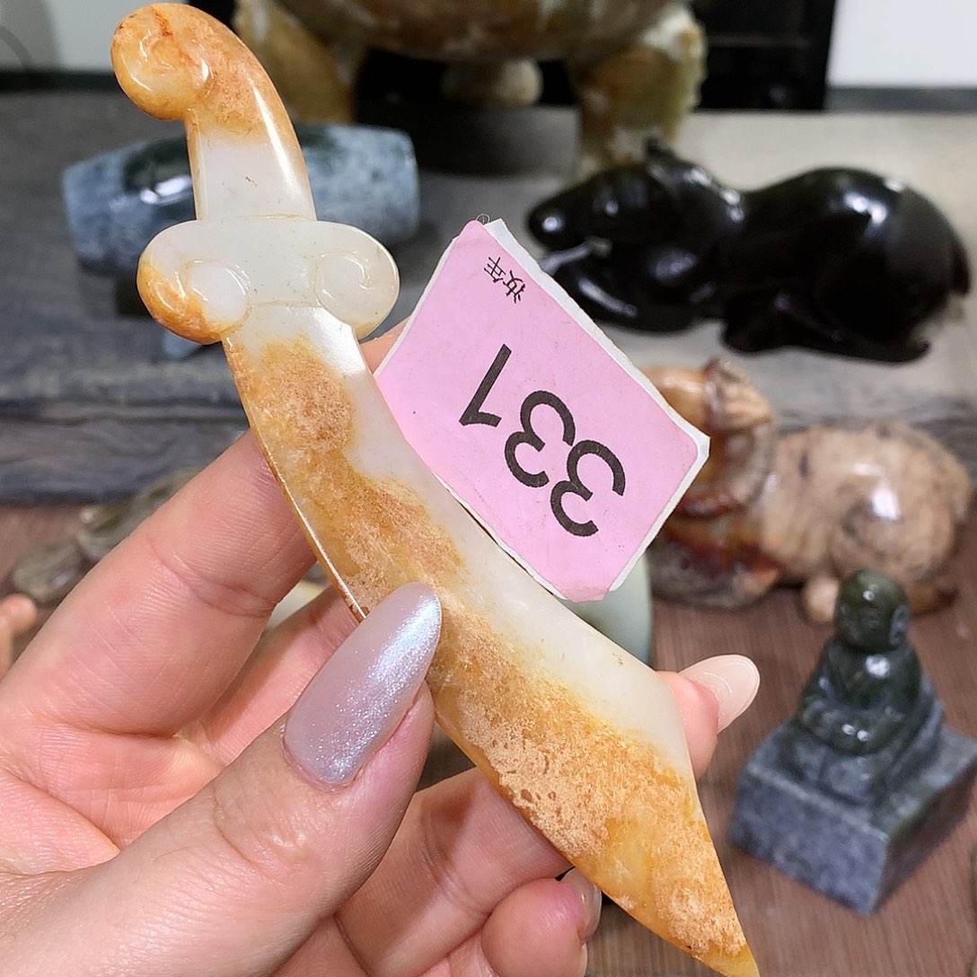 颈饰未镶嵌和田玉