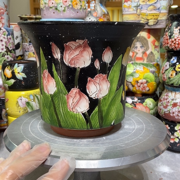 景德镇艺术手绘作品