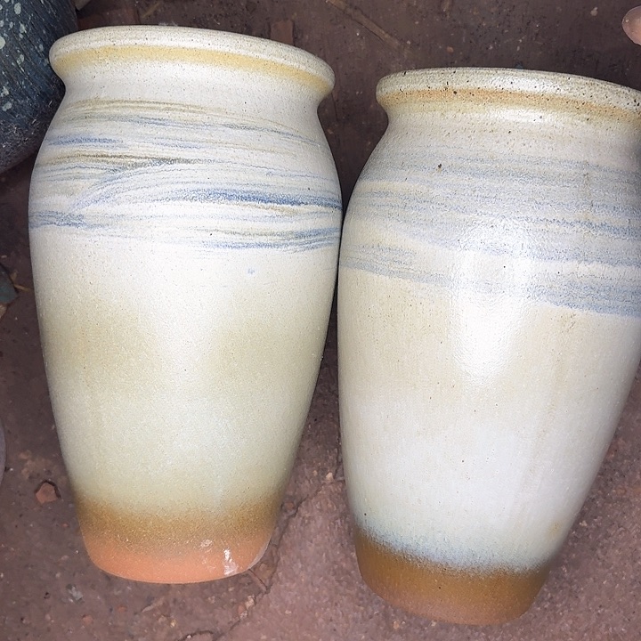 红陶微瑕花盆处理来啦