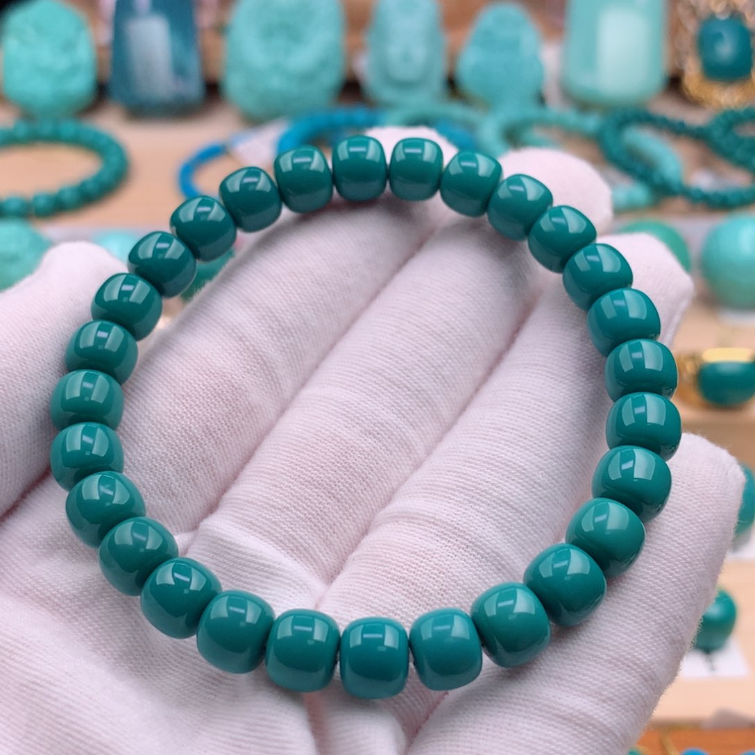 未镶嵌绿松石珠宝奇石