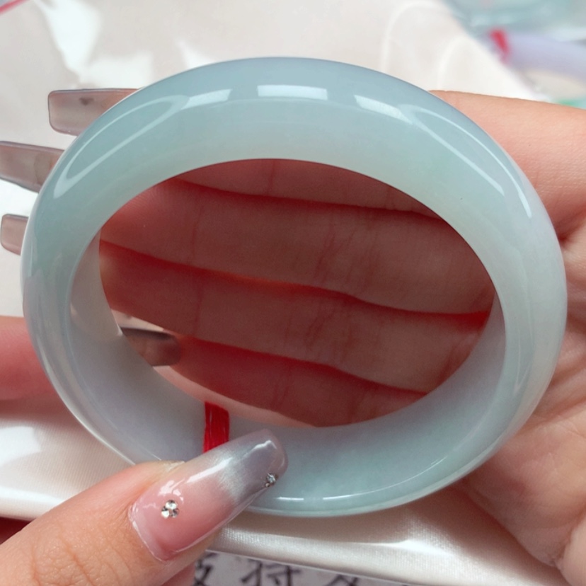 【闪购商品】翡翠手镯未镶嵌58圈