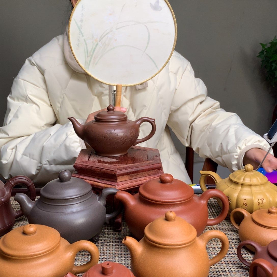 紫砂茶壶吉**仁宜兴紫砂壶茶壶原矿紫砂壶