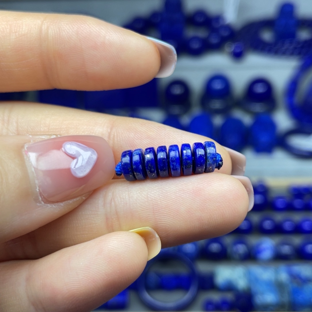 青金石单珠6+未镶嵌