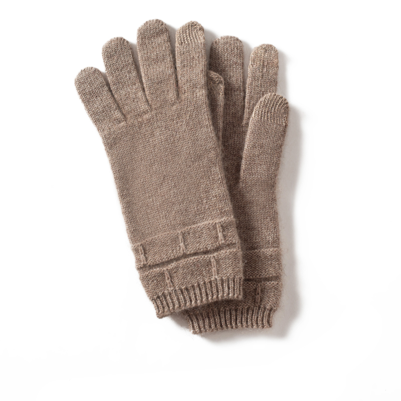 福利款特价秒杀羊绒触摸屏手套分指秋冬男女运动针织可触摸手机