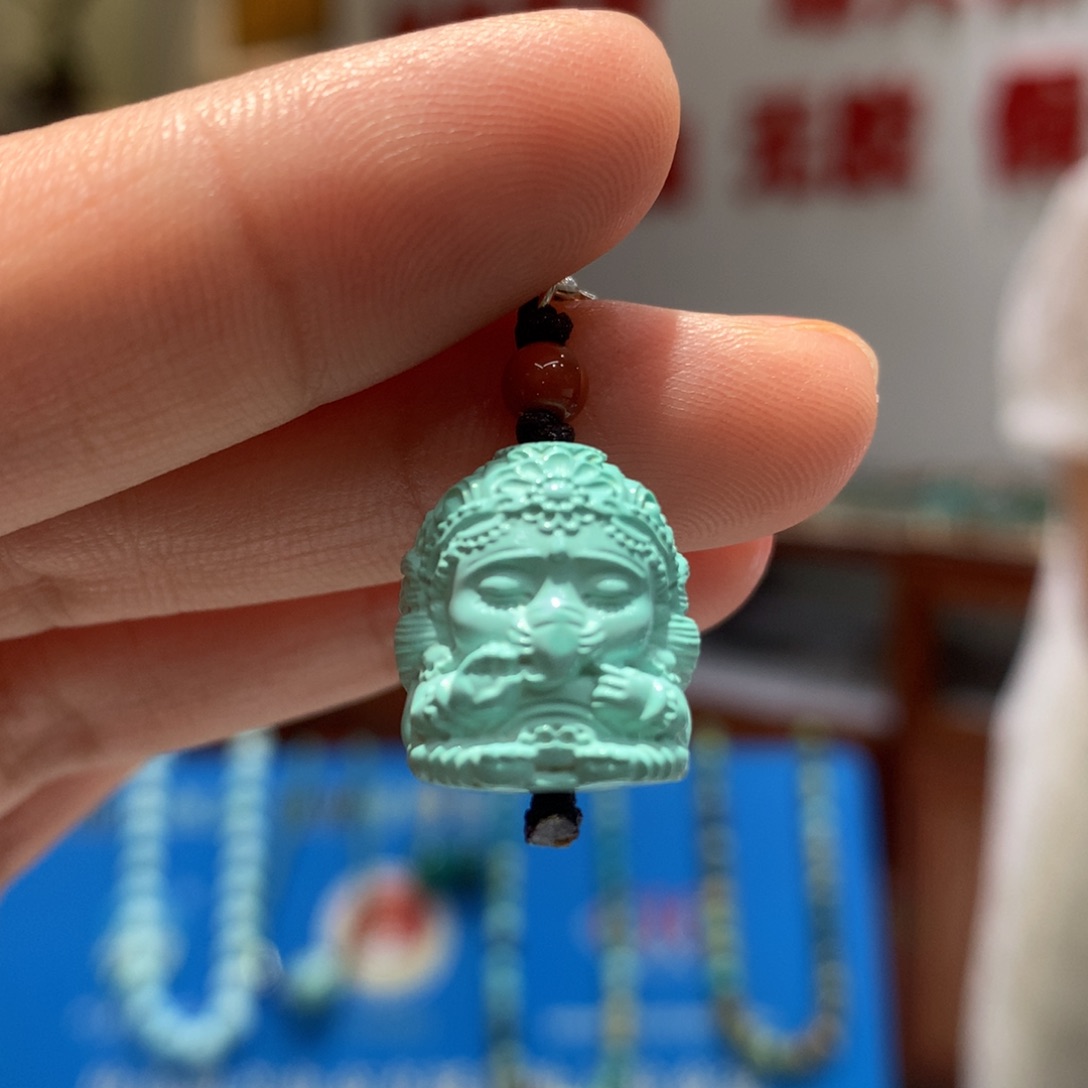 绿松石未镶嵌配饰