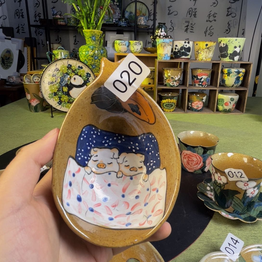 【闪购商品】摆件四*桃园山房原创手绘作品