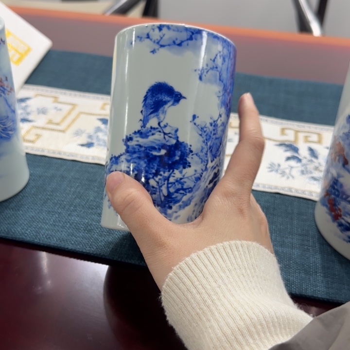 瓷片陶瓷作品 陶瓷 手绘