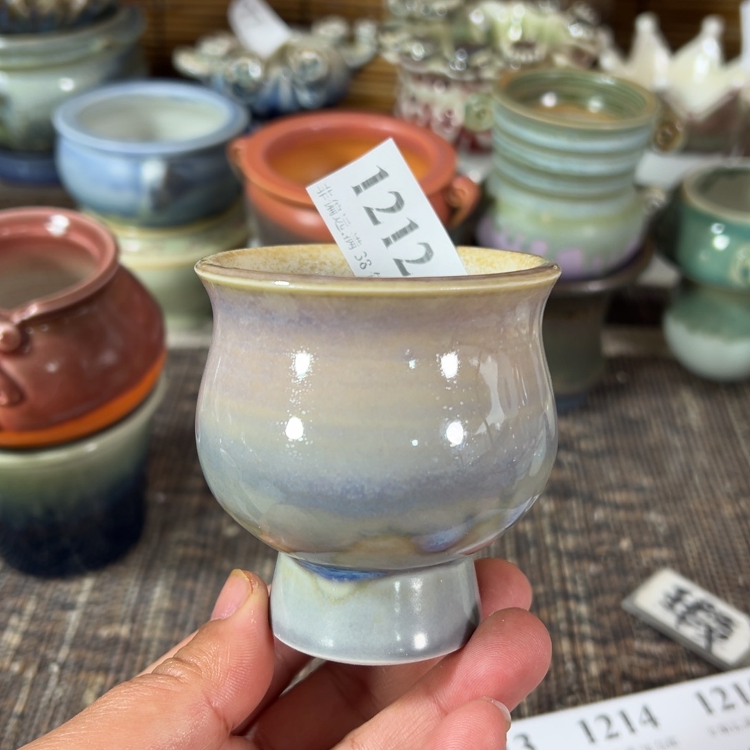 红陶景德镇手工花盆