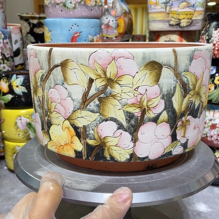 景德镇艺术手绘作品